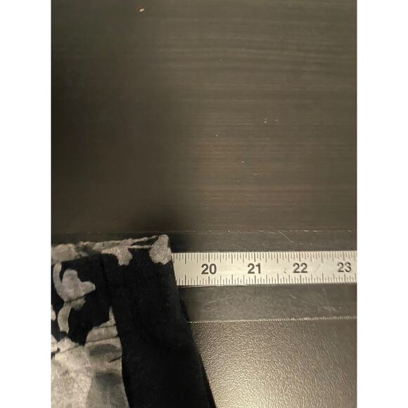 OSKA Womens Pants Size 5 US XXL Floral Pull On Wide Leg Baggy Cropped Lagenlook - Picture 5 of 8